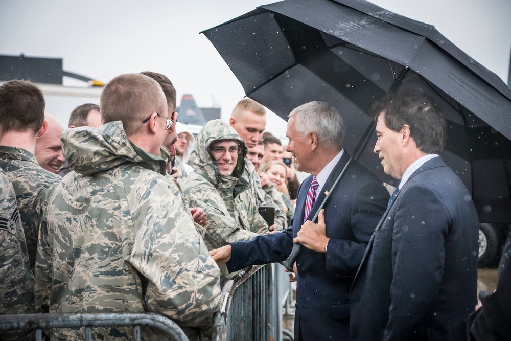 Vice President Mike Pence at 179th Airlift Wing