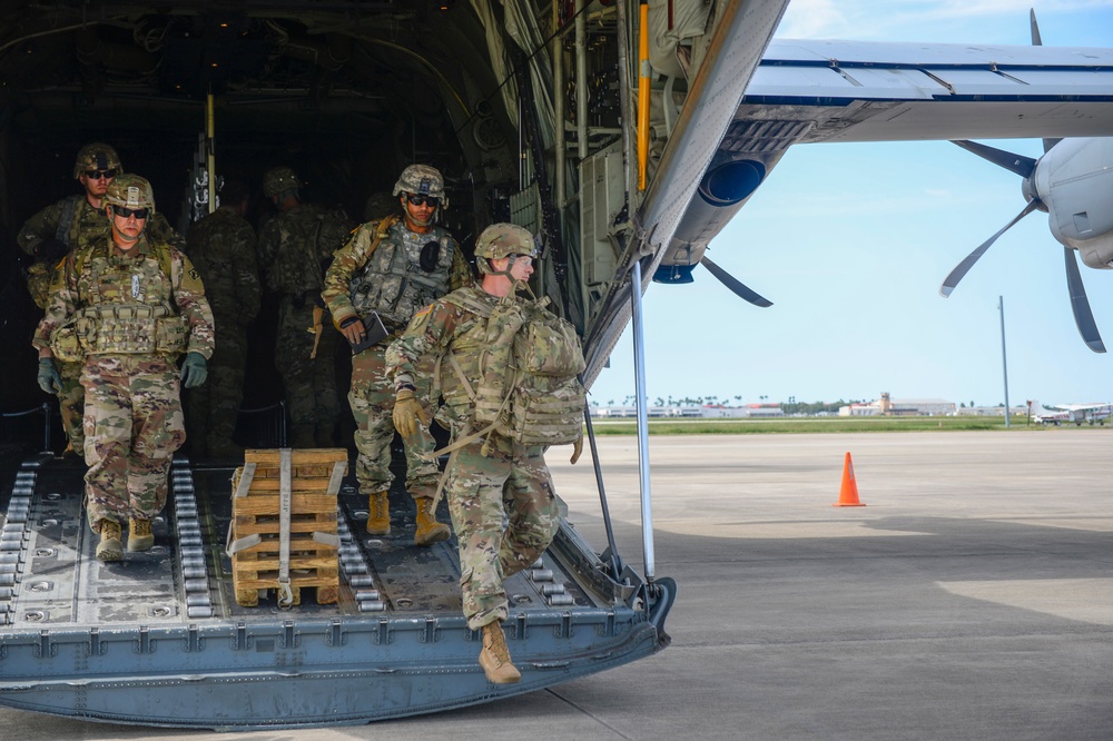 Army Engineers Arrive Harlingen Texas