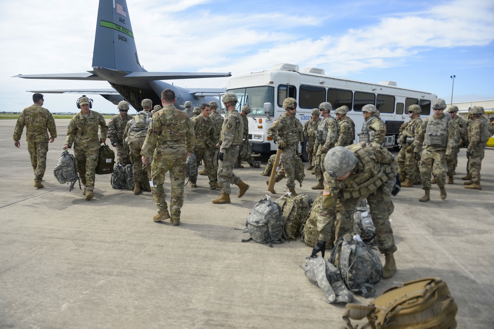 Army Engineers Arrive Harlingen Texas