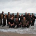 Amphibious warriors conduct shallow-water martial arts training