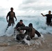 Amphibious warriors conduct shallow-water martial arts training