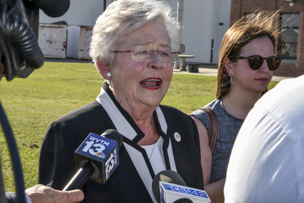 Governor Kay Ivey Speaks To Media