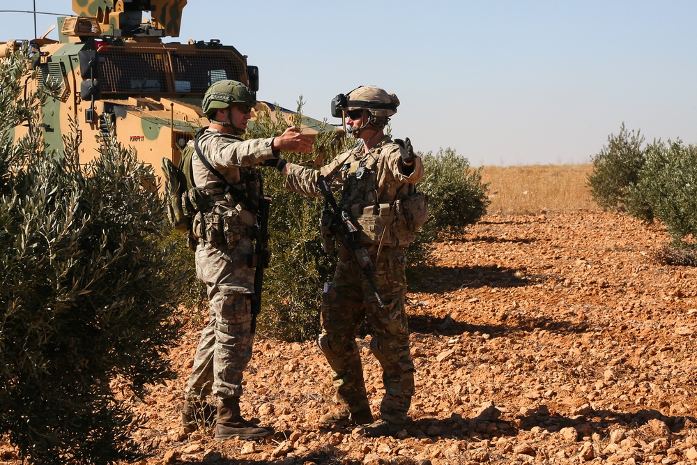 Combined Joint U.S., Turkey Patrols