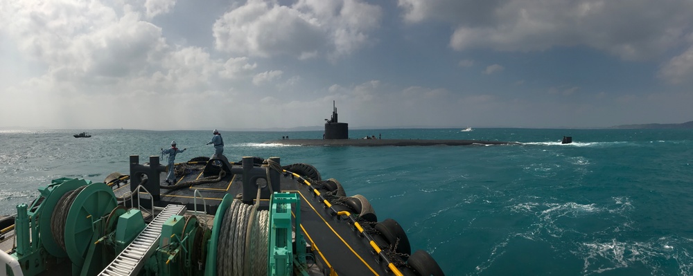 Submarine Group 7 participates in Keen Sword 2019
