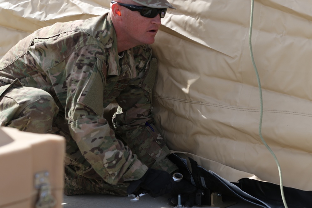 Davis-Monthan Civil Engineers House Soldiers