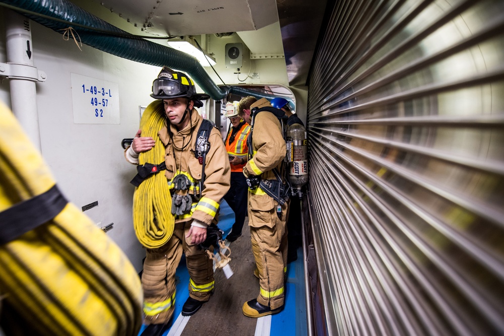 USS Makin Island Chapter 13 Drill