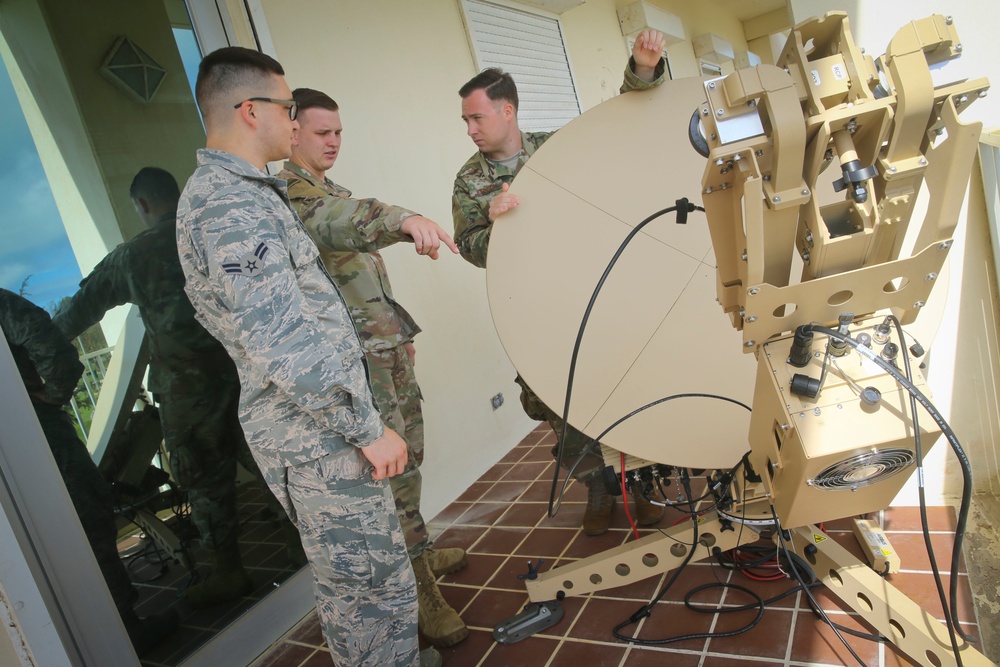 Deploying the Land Radar System on Saipan