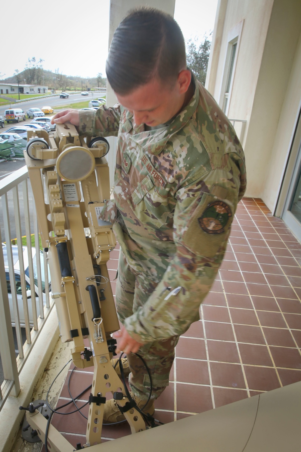 Deploying the Land Radar System on Saipan