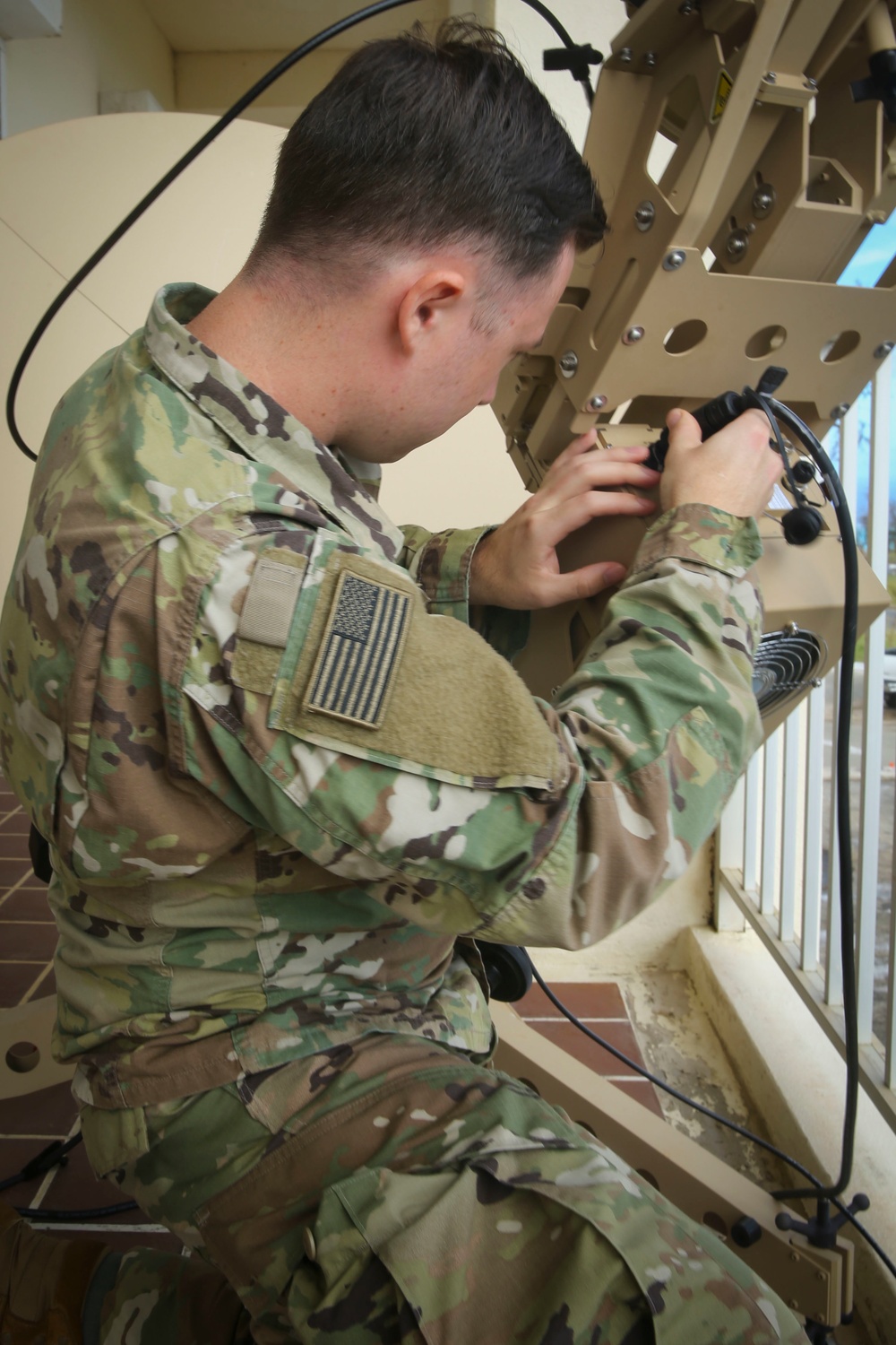 Deploying the Land Radar System on Saipan