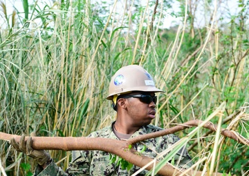 NMCB-3 Engineering Aides Survey White Beach Naval Facility