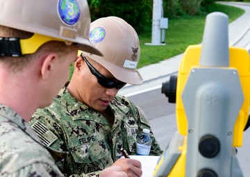 NMCB-3 Engineering Aides Survey White Beach Naval Facility