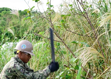NMCB-3 Engineering Aides Survey White Beach Naval Facility