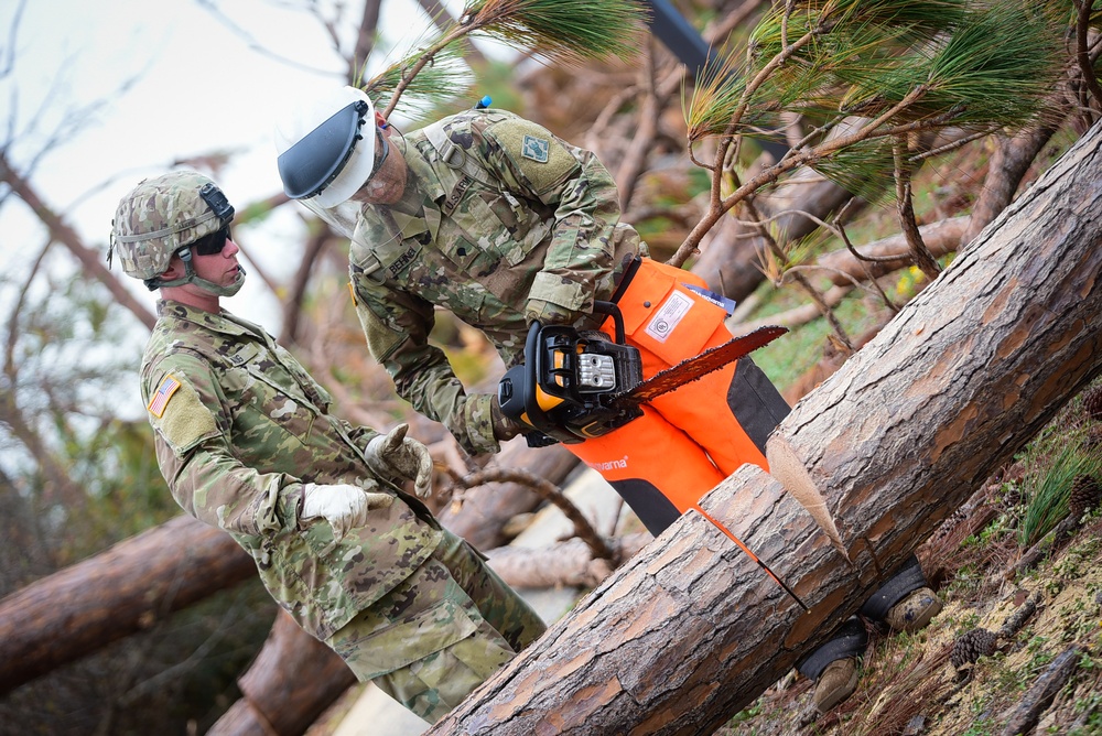 Task Force Hammer Provides Assistance to Tyndall Air Force Base Recovery