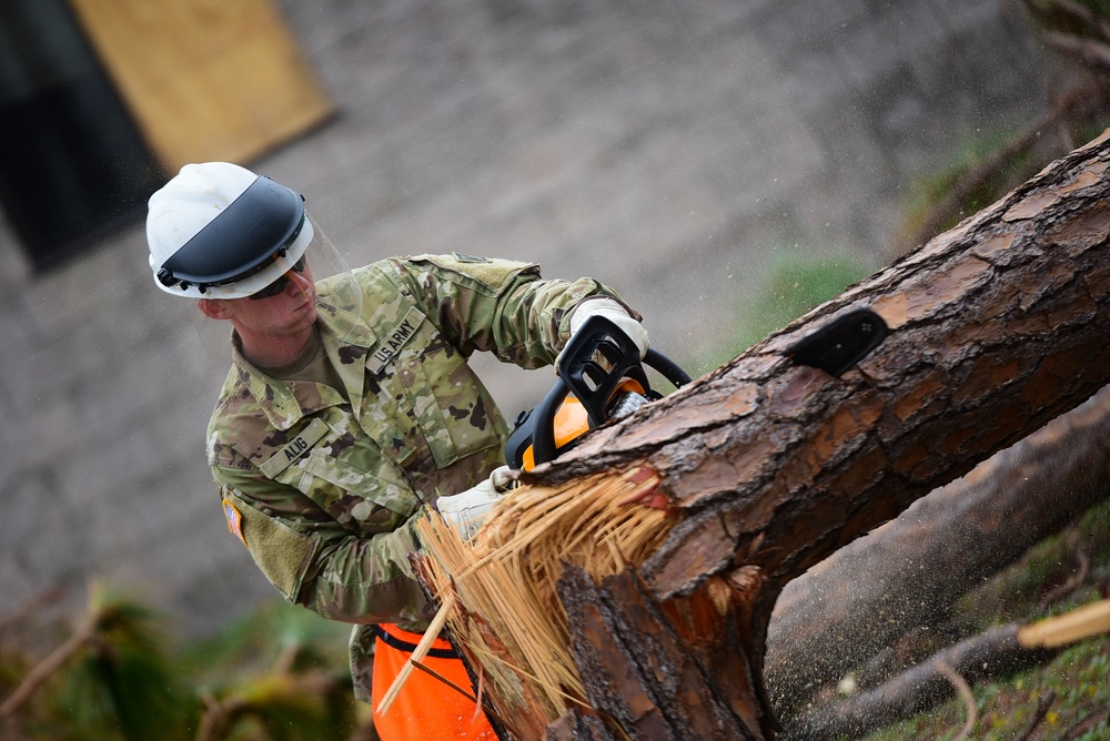 Task Force Hammer Provides Assistance to Tyndall Air Force Base Recovery