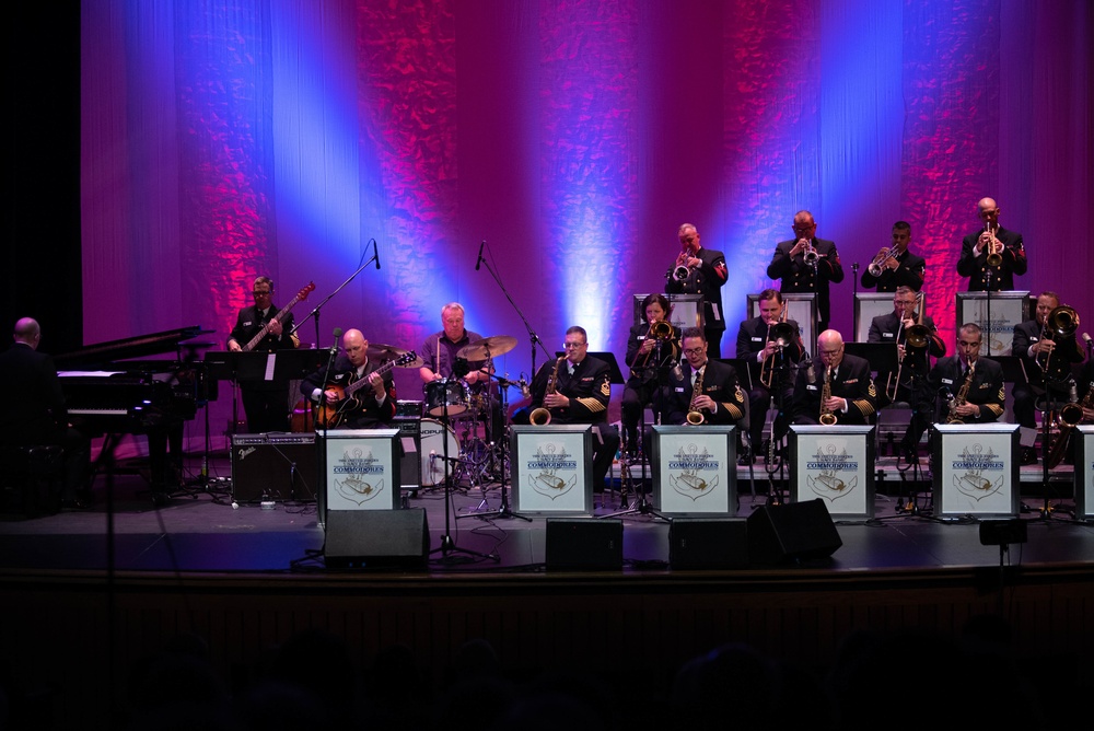 U.S. Navy Band Commodores performs in Jacksonville