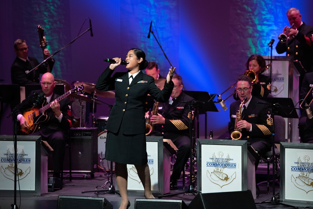 U.S. Navy Band Commodores performs in Jacksonville