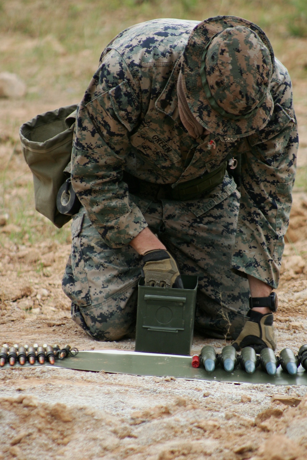 Explosive Ordnance Disposal Technicians hone their skills