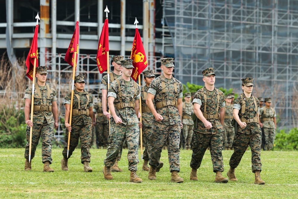 New title, same mission | 3rd MLG redesignation ceremony for HQ Regiment to CLR-37