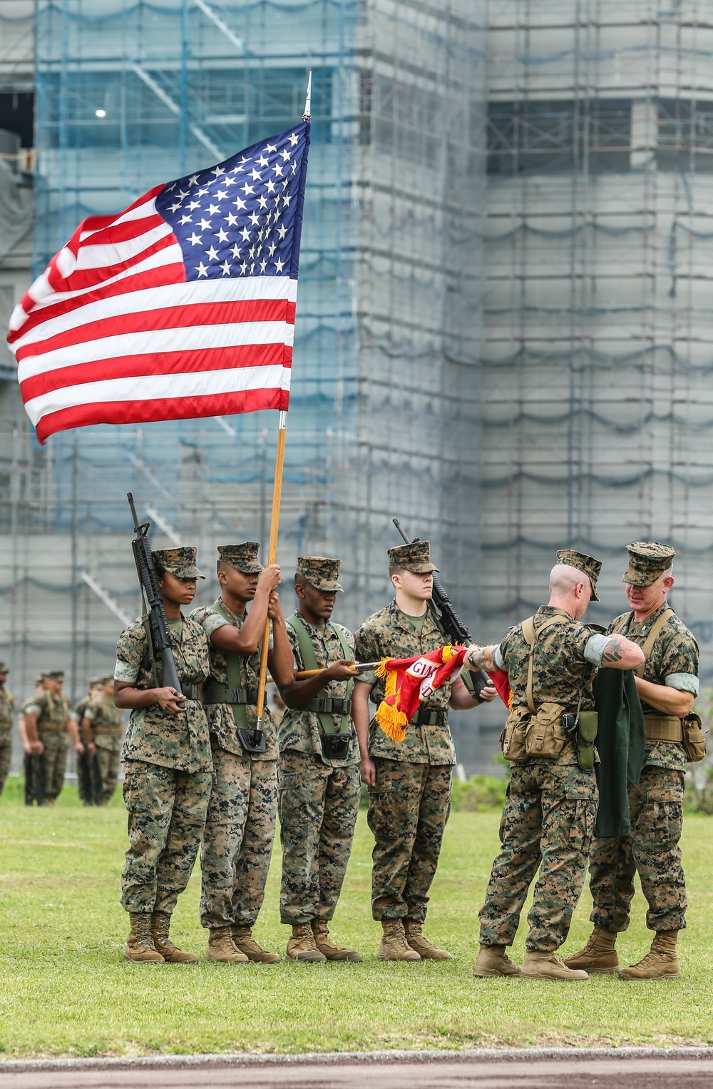 New title, same mission | 3rd MLG redesignation ceremony for HQ Regiment to CLR-37