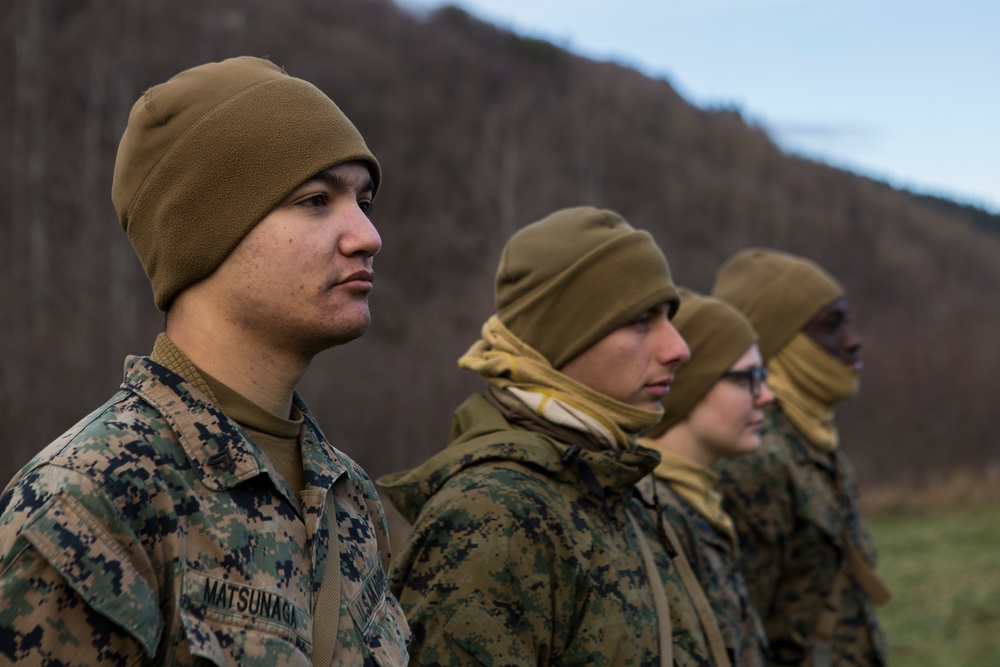 Promotion to Lance Corporal during TRJE 18