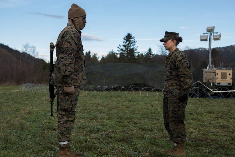 Promotion to Lance Corporal during TRJE 18