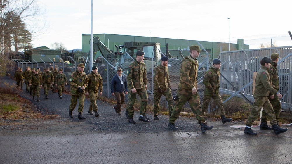 DVIDS - Images - Norwegian Air Force Academy Cadets recieve tour during ...