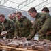Norwegian Air Force Academy Cadets recieve tour during Trident Juncture 18