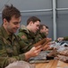 Norwegian Air Force Academy Cadets recieve tour during Trident Juncture 18