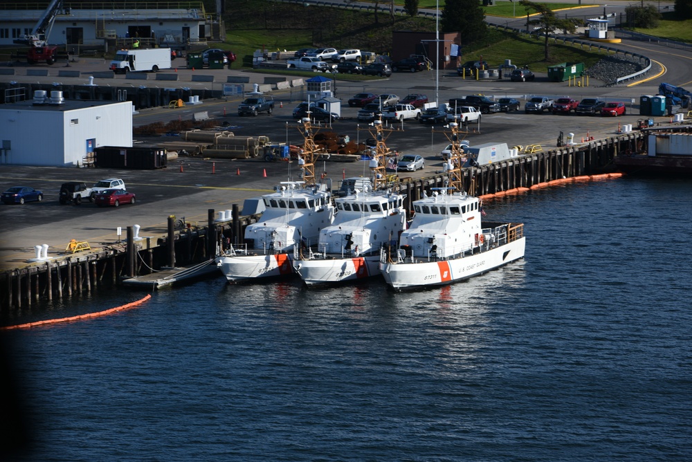First District cutters gather at Naval Station Newport for the 2018 Cutter Roundup