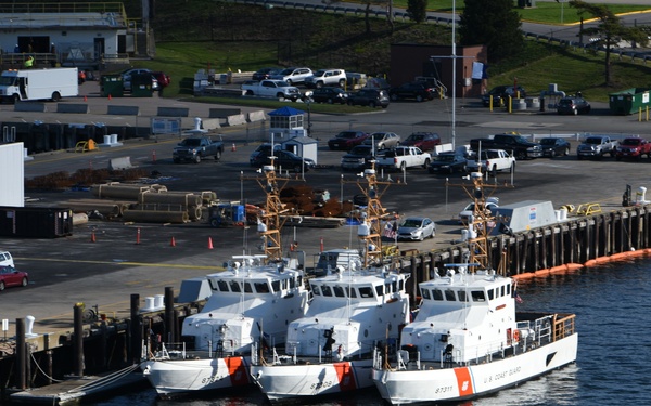 First District cutters gather at Naval Station Newport for the 2018 Cutter Roundup