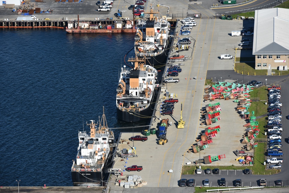 First District cutters gather at Naval Station Newport for the 2018 Cutter Roundup