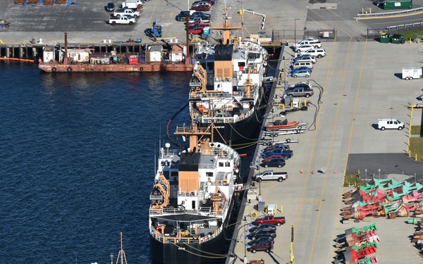 First District cutters gather at Naval Station Newport for the 2018 Cutter Roundup