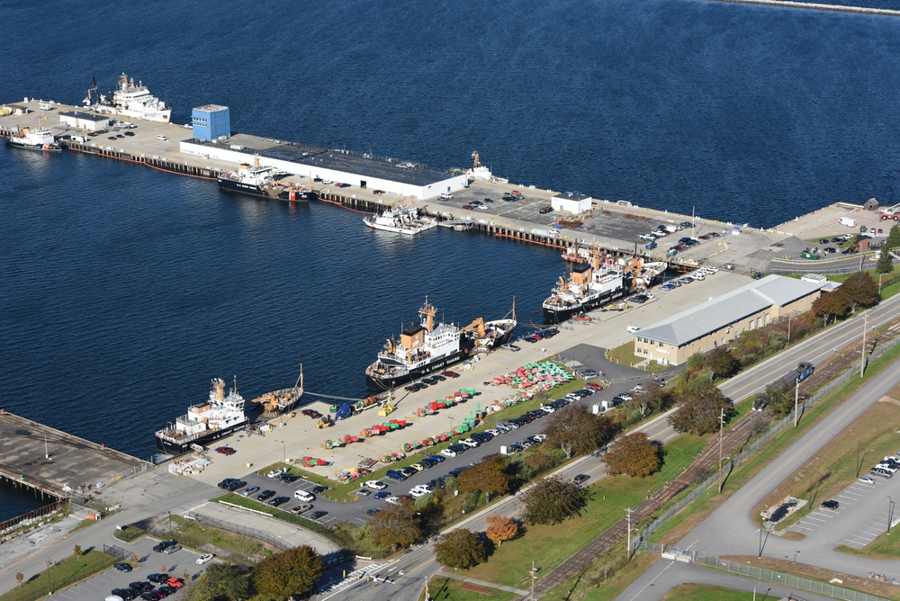 First District cutters gather at Naval Station Newport for the 2018 Cutter Roundup
