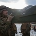 2nd Light Armored Reconnaissance and Norwegian Soldiers Cross Bridge Built by 8th Engineer Support Battalion