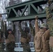 2nd Light Armored Reconnaissance and Norwegian Soldiers Cross Bridge Built by 8th Engineer Support Battalion