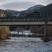 2nd Light Armored Reconnaissance and Norwegian Soldiers Cross Bridge Built by 8th Engineer Support Battalion