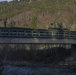 2nd Light Armored Reconnaissance and Norwegian Soldiers Cross Bridge Built by 8th Engineer Support Battalion