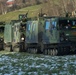 2nd Light Armored Reconnaissance and Norwegian Soldiers Cross Bridge Built by 8th Engineer Support Battalion