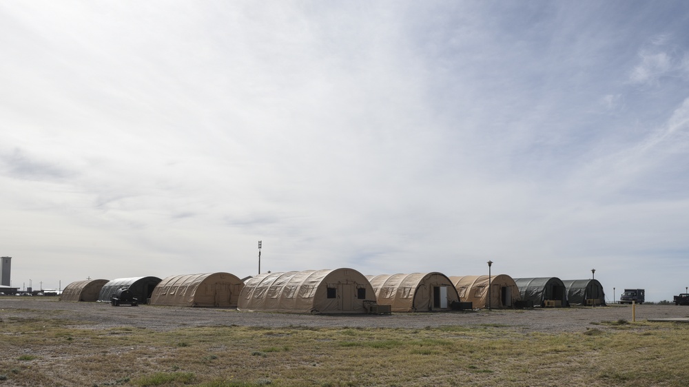 Desert Lightning City at Davis-Monthan