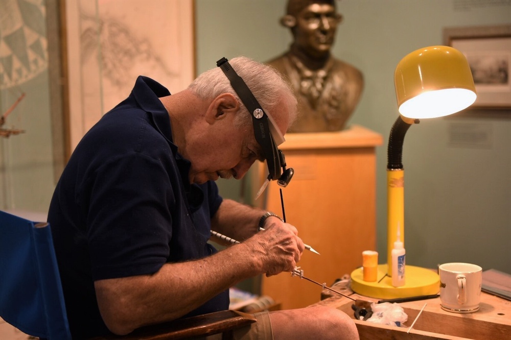 Model Shipbuilders at Naval Museum