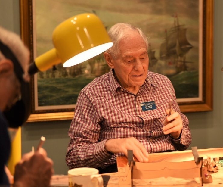 Model Shipbuilders at Naval Museum