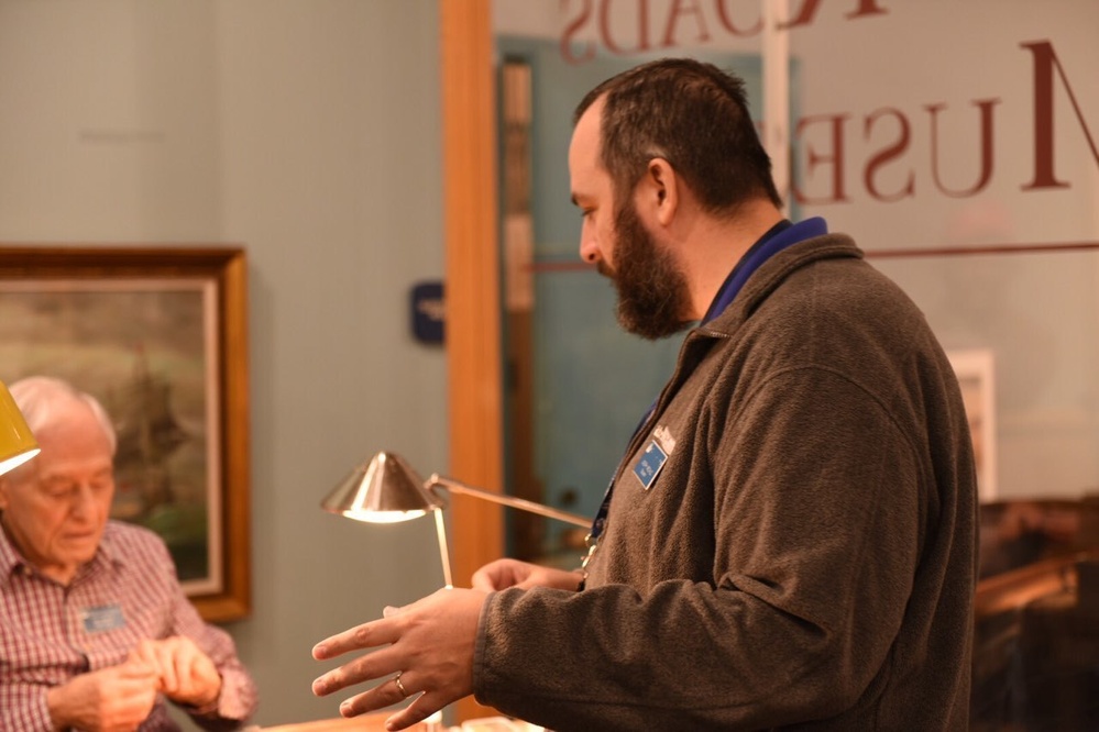 Model Shipbuilders at Naval Museum