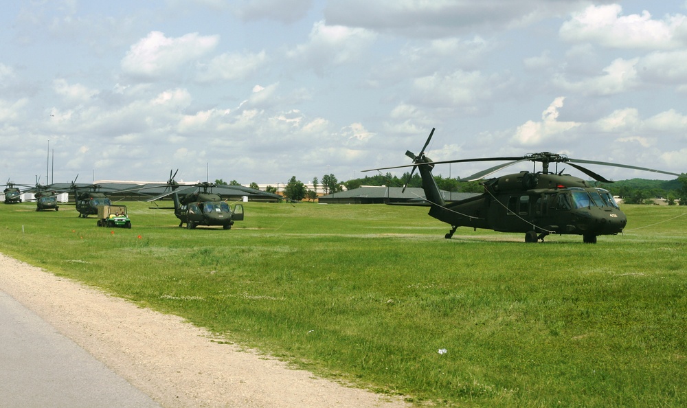 2015 Helicopter Operations at Fort McCoy
