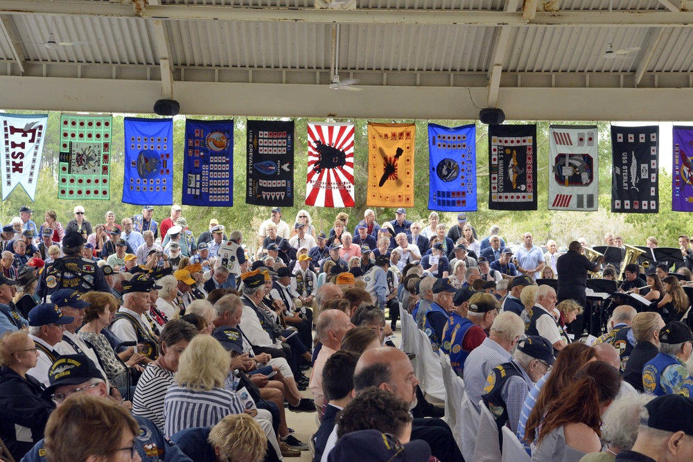 Naval Submarine Base Kings Bay Holds WWII Submarine Veterans Ceremony