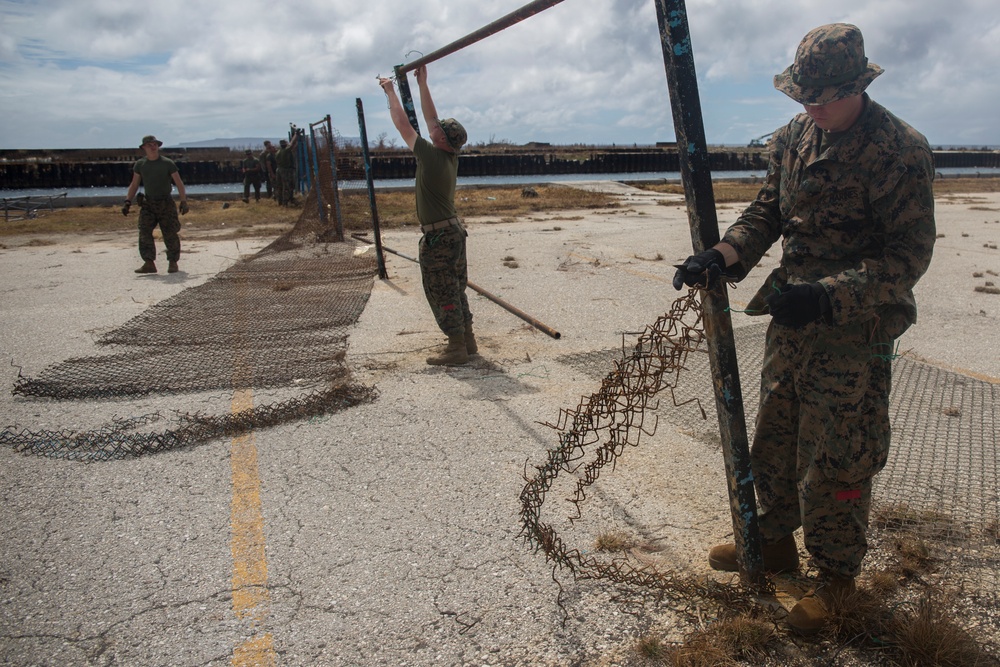 31st MEU, CLB-31 Marines continue progress during Yutu relief efforts