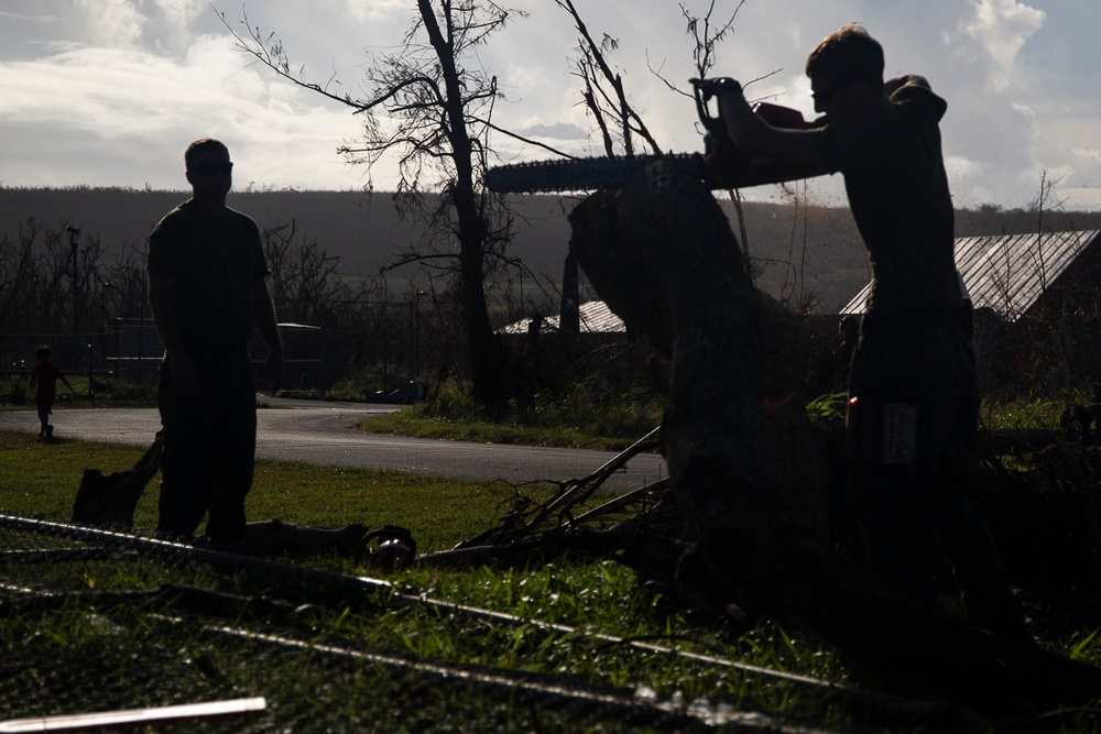 31st MEU, CLB-31 Marines continue progress during Yutu relief efforts