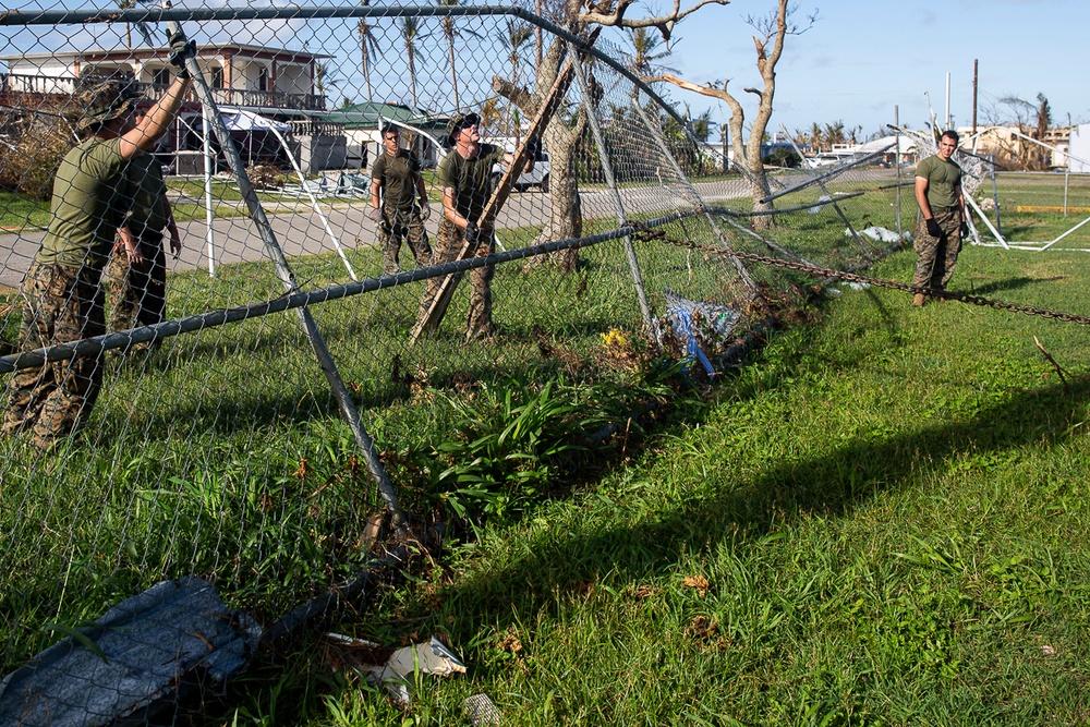 31st MEU, CLB-31 Marines continue progress during Yutu relief efforts