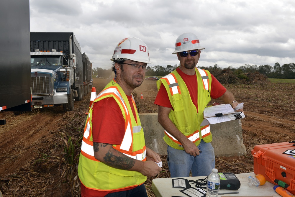 Corps debris removal mission in Georgia