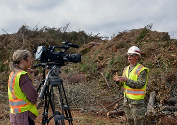 Corps team removes debris in Georgia