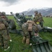 U.S. Marines with 2D Marine Division set up M777A2 Light Towed Howitzer